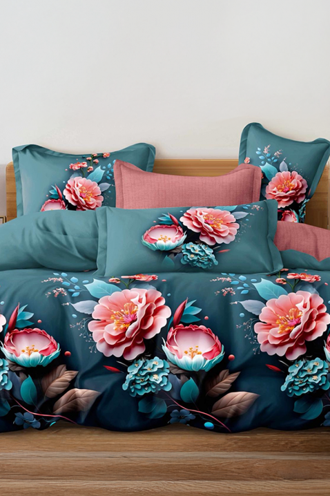 Спален комплект RELMEDY 200x220 cm памук - 4 части, Цвят: многоцветен, IVET.BG - Твоят онлайн бутик.