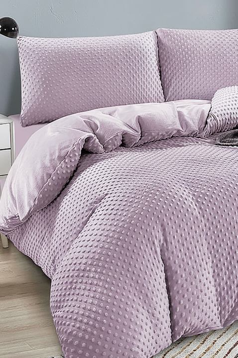 Спален комплект SLOVERZY LILA 160x200 cm памук - 3 части, Цвят: лилав, IVET.BG - Твоят онлайн бутик.