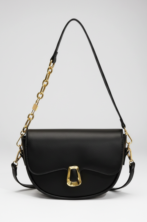 Дамска чанта BELGOHA BLACK, Цвят: черен, IVET.BG - Твоят онлайн бутик.