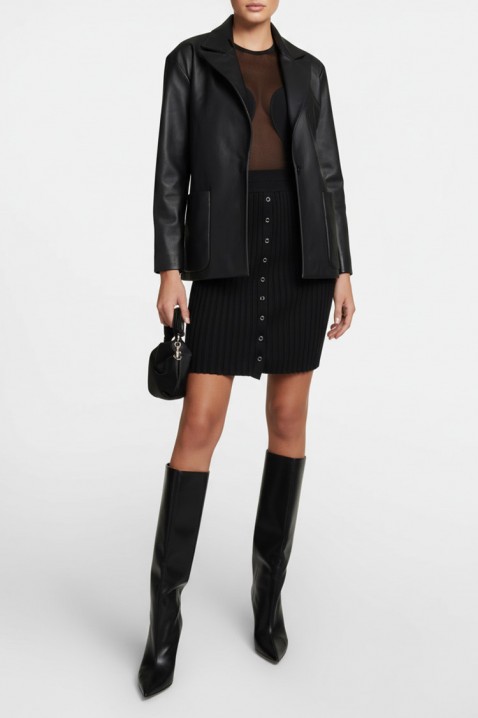 Сако NOREJA, Цвят: черен, IVET.BG - Твоят онлайн бутик.