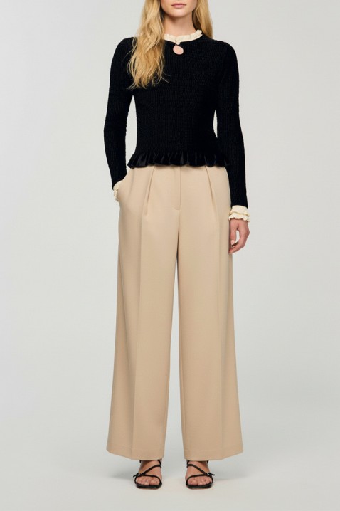 Дамска блуза BROTENDA, Цвят: черен, IVET.BG - Твоят онлайн бутик.