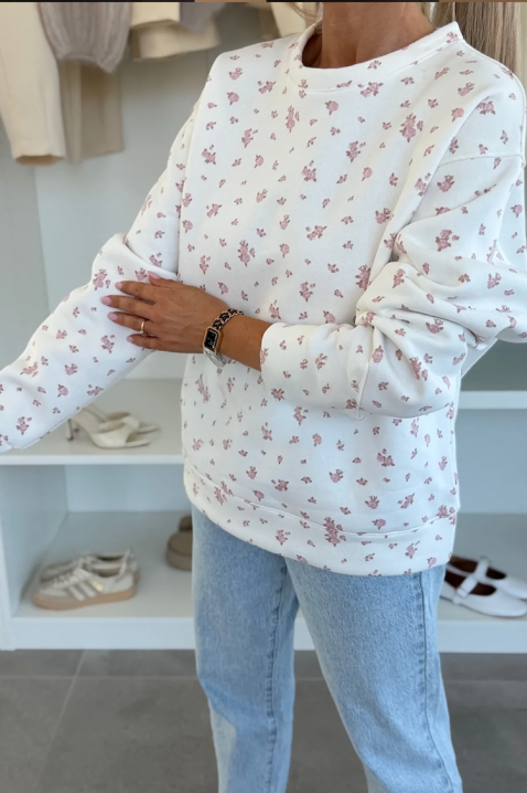 Дамска блуза FLELONZA WHITE, Цвят: бял, IVET.BG - Твоят онлайн бутик.