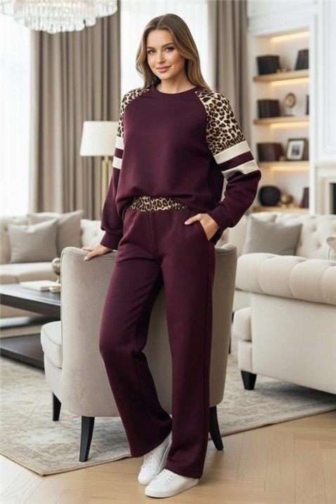 Комплект AGLONDA BORDO, Цвят: бордо, IVET.BG - Твоят онлайн бутик.