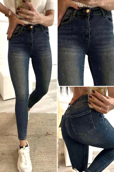 Дънки TEVLONSA, Цвят: син, IVET.BG - Твоят онлайн бутик.