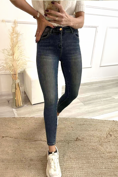 Дънки TEVLONSA, Цвят: син, IVET.BG - Твоят онлайн бутик.