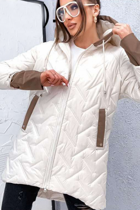 Яке RIOGEJA WHITE, Цвят: бял, IVET.BG - Твоят онлайн бутик.