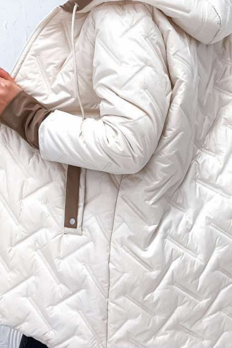 Яке RIOGEJA WHITE, Цвят: бял, IVET.BG - Твоят онлайн бутик.