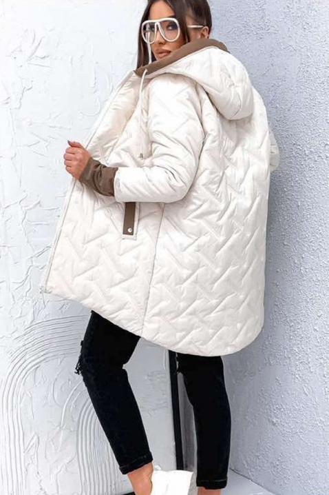 Яке RIOGEJA WHITE, Цвят: бял, IVET.BG - Твоят онлайн бутик.