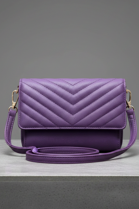 Дамска чанта ARHILDA PURPLE, Цвят: лилав, IVET.BG - Твоят онлайн бутик.