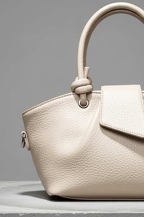 Дамска чанта COCILZA ECRU, Цвят: екрю, IVET.BG - Твоят онлайн бутик.