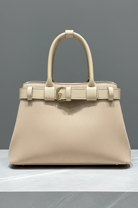 Дамска чанта VELUNDA ECRU, Цвят: екрю, IVET.BG - Твоят онлайн бутик.