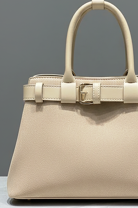 Дамска чанта VELUNDA ECRU, Цвят: екрю, IVET.BG - Твоят онлайн бутик.