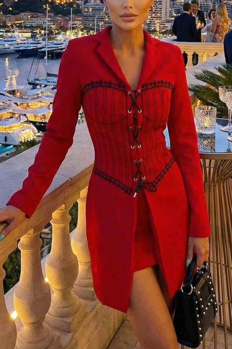 Рокля CHERZELDA, Цвят: червен, IVET.BG - Твоят онлайн бутик.