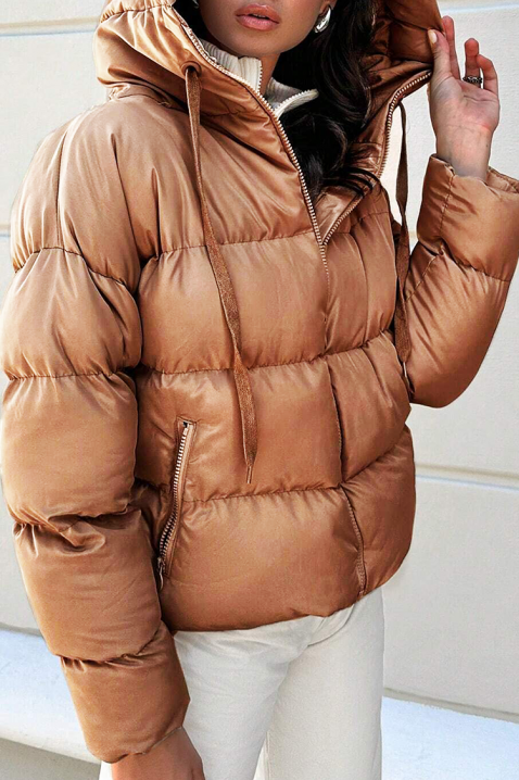 Яке FELMORNA BROWN, Цвят: кафяв, IVET.BG - Твоят онлайн бутик.