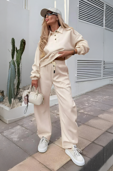 Комплект TERIANDA BEIGE, Цвят: беж, IVET.BG - Твоят онлайн бутик.