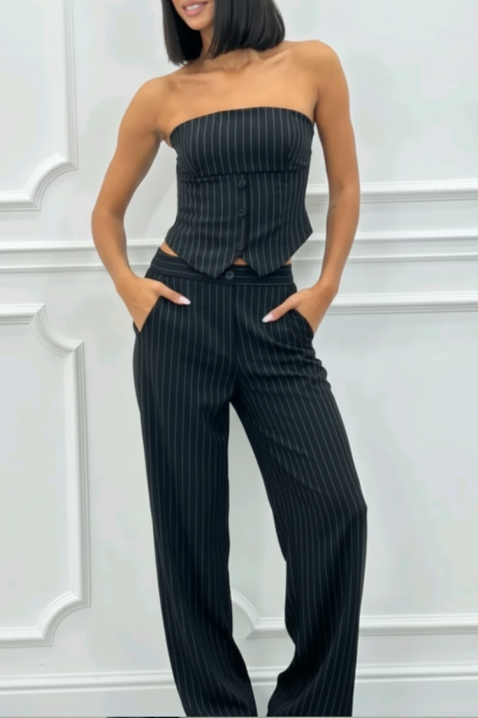 Комплект TERZIVA BLACK, Цвят: черен, IVET.BG - Твоят онлайн бутик.