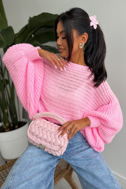 Пуловер APANDINA PINK, Цвят: розов, IVET.BG - Твоят онлайн бутик.