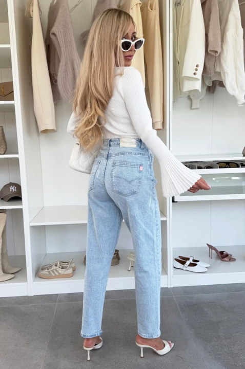 Дамска блуза MURFENA WHITE, Цвят: бял, IVET.BG - Твоят онлайн бутик.