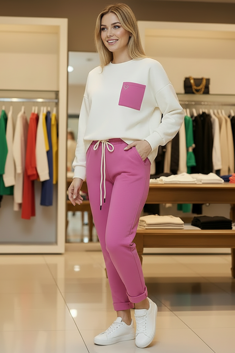 Комплект TENZIARA PINK, Цвят: розов, IVET.BG - Твоят онлайн бутик.