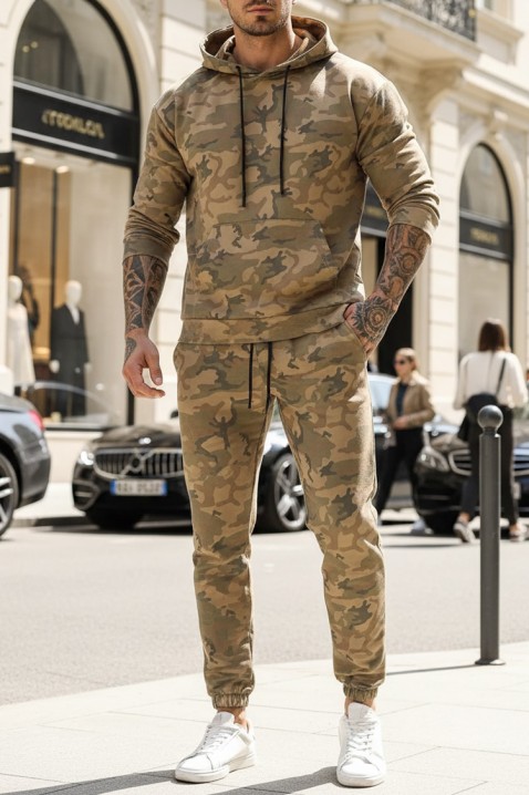 Мъжки комплект BORTODO, Цвят: светлокафяв, IVET.BG - Твоят онлайн бутик.