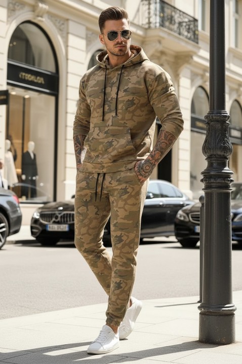 Мъжки комплект BORTODO, Цвят: светлокафяв, IVET.BG - Твоят онлайн бутик.