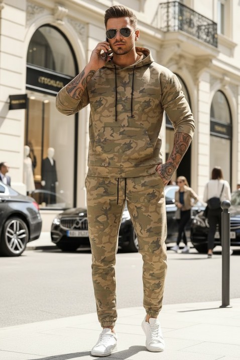 Мъжки комплект BORTODO, Цвят: светлокафяв, IVET.BG - Твоят онлайн бутик.