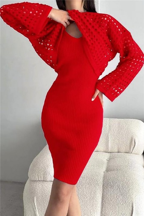 Комплект MAFRENSA, Цвят: бордо, IVET.BG - Твоят онлайн бутик.