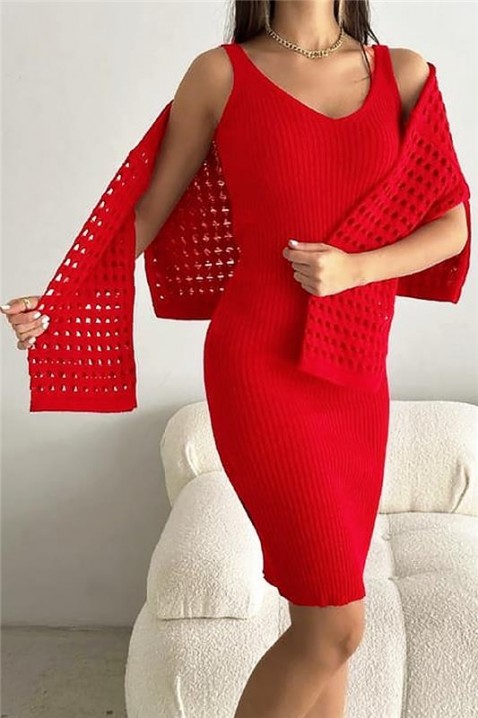 Комплект MAFRENSA, Цвят: бордо, IVET.BG - Твоят онлайн бутик.