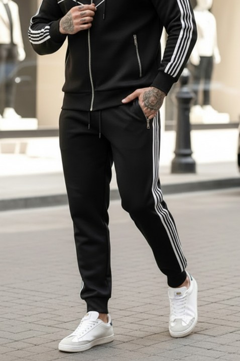 Мъжки комплект KIMORDO BLACK, Цвят: черен, IVET.BG - Твоят онлайн бутик.