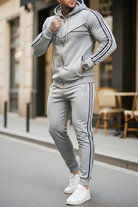 Мъжки комплект KIMORDO GREY, Цвят: сив, IVET.BG - Твоят онлайн бутик.