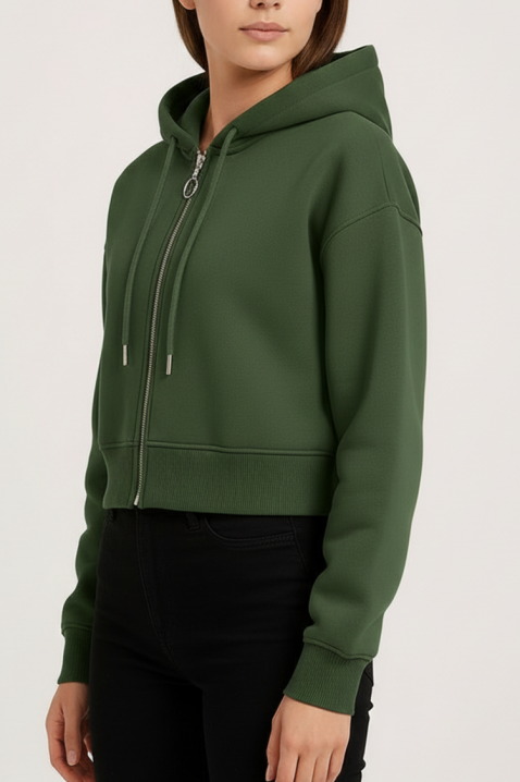 Суичър GRELONFEA GREEN, Цвят: зелен, IVET.BG - Твоят онлайн бутик.