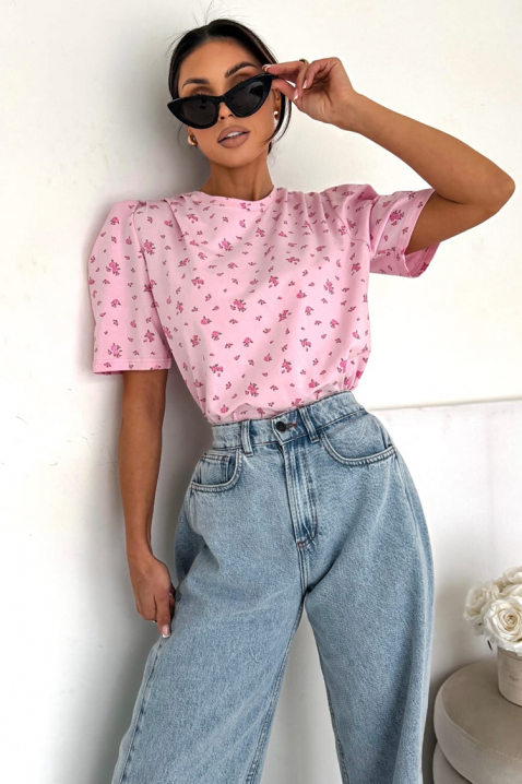 Тениска DAFNILDA PINK, Цвят: розов, IVET.BG - Твоят онлайн бутик.