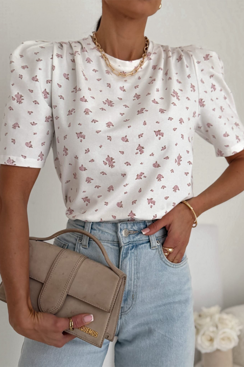 Тениска DAFNILDA WHITE, Цвят: бял, IVET.BG - Твоят онлайн бутик.