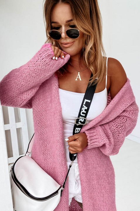 Жилетка DREKOLZA PUDRA, Цвят: пудра, IVET.BG - Твоят онлайн бутик.