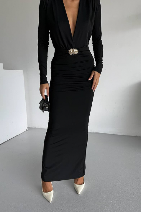 Рокля ARALESA BLACK, Цвят: черен, IVET.BG - Твоят онлайн бутик.