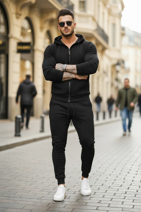 Мъжки комплект TARMON BLACK, Цвят: черен, IVET.BG - Твоят онлайн бутик.