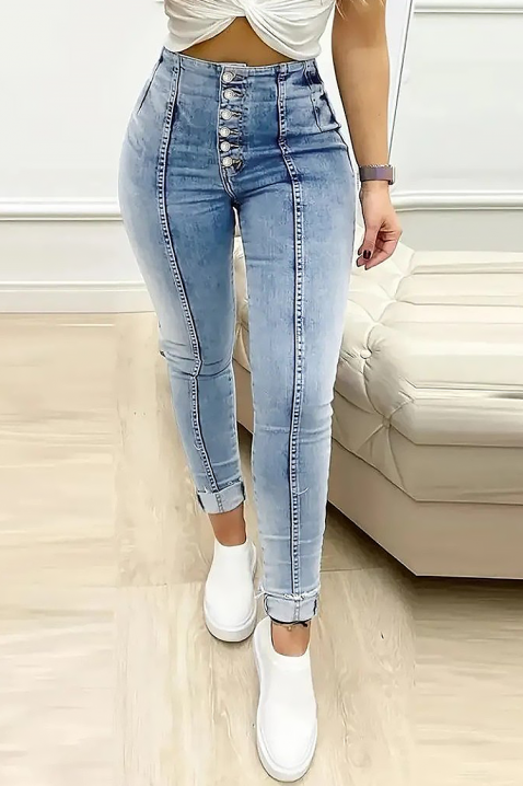 Дънки CATARELDA, Цвят: светлосин, IVET.BG - Твоят онлайн бутик.