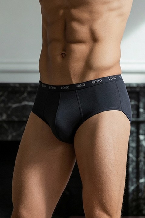 Мъжки слип JIMZO BLACK, Цвят: черен, IVET.BG - Твоят онлайн бутик.