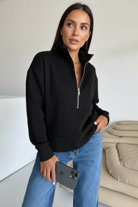 Суичър KLOBERFA BLACK, Цвят: черен, IVET.BG - Твоят онлайн бутик.