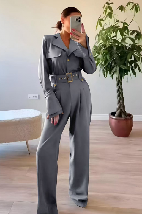 Гащеризон KOROLTA GREY, Цвят: сив, IVET.BG - Твоят онлайн бутик.