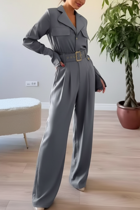 Гащеризон KOROLTA GREY, Цвят: сив, IVET.BG - Твоят онлайн бутик.