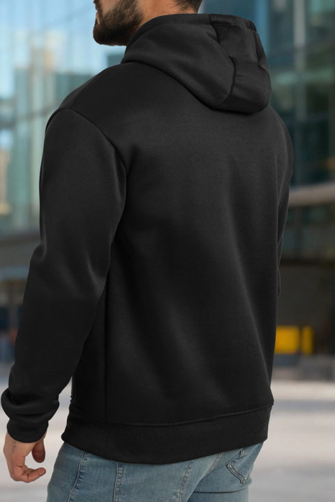 Мъжки суичър ROFORO, Цвят: черен, IVET.BG - Твоят онлайн бутик.