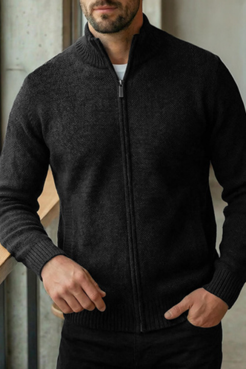 Мъжка жилетка TIMBO BLACK, Цвят: черен, IVET.BG - Твоят онлайн бутик.