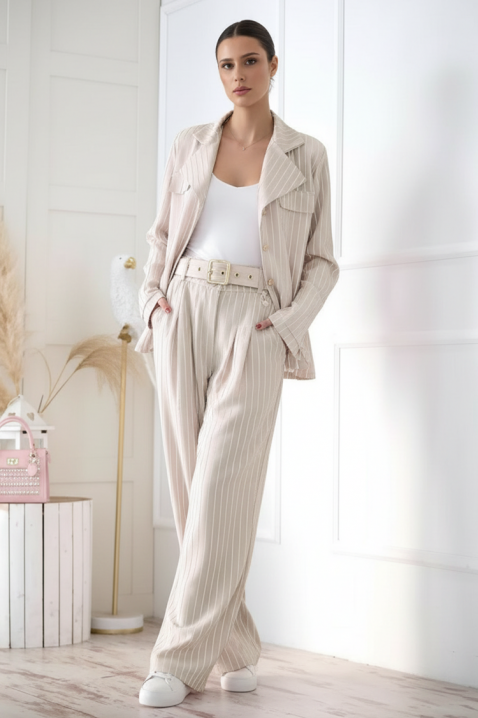 Комплект ASENSORA ECRU, Цвят: екрю, IVET.BG - Твоят онлайн бутик.