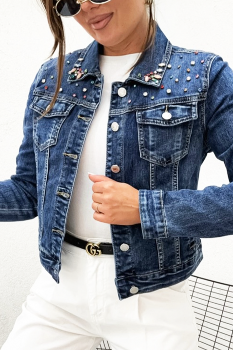 Дънково яке ELVRINDA, Цвят: тъмносин, IVET.BG - Твоят онлайн бутик.