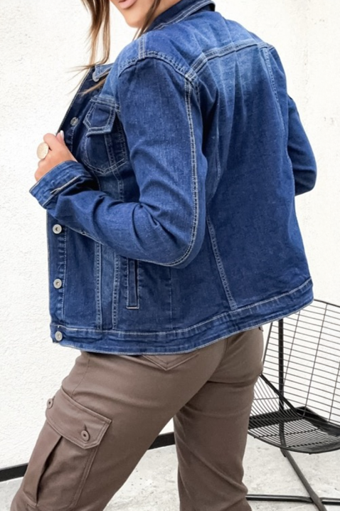 Дънково яке GLODANDA, Цвят: тъмносин, IVET.BG - Твоят онлайн бутик.