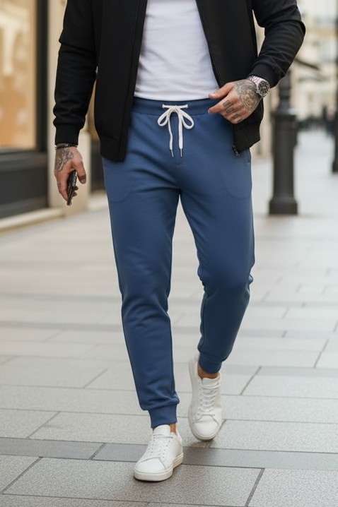 Мъжки панталон LORODO BLUE, Цвят: син, IVET.BG - Твоят онлайн бутик.