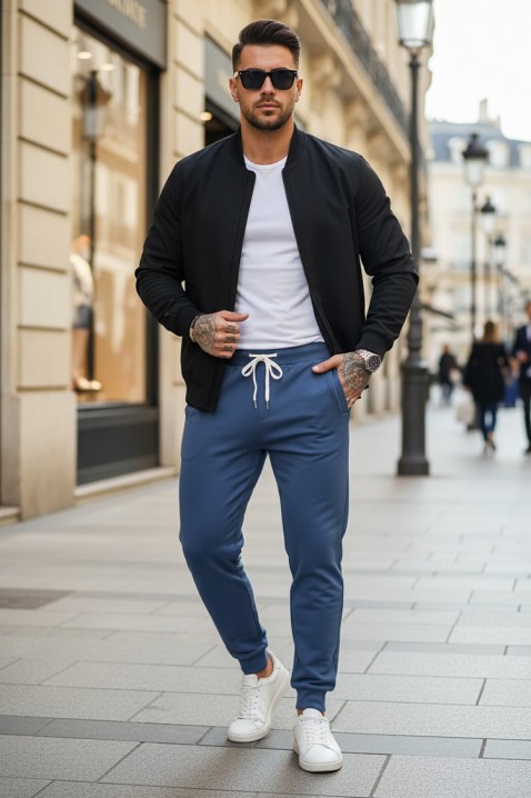 Мъжки панталон LORODO BLUE, Цвят: син, IVET.BG - Твоят онлайн бутик.