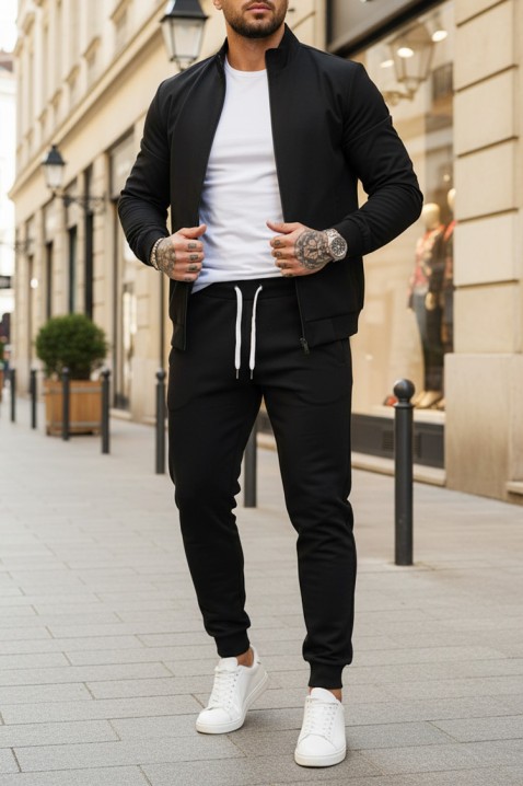 Мъжки панталон LORODO BLACK, Цвят: черен, IVET.BG - Твоят онлайн бутик.