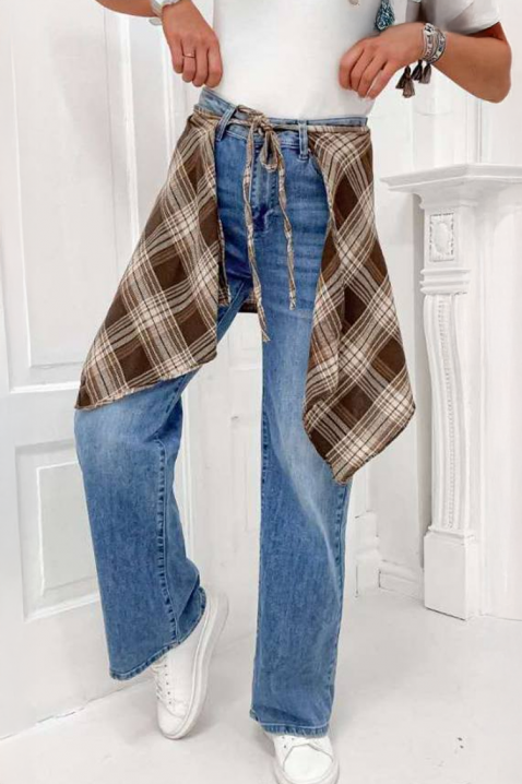 Дънки SCARDELZA BLUE, Цвят: син, IVET.BG - Твоят онлайн бутик.